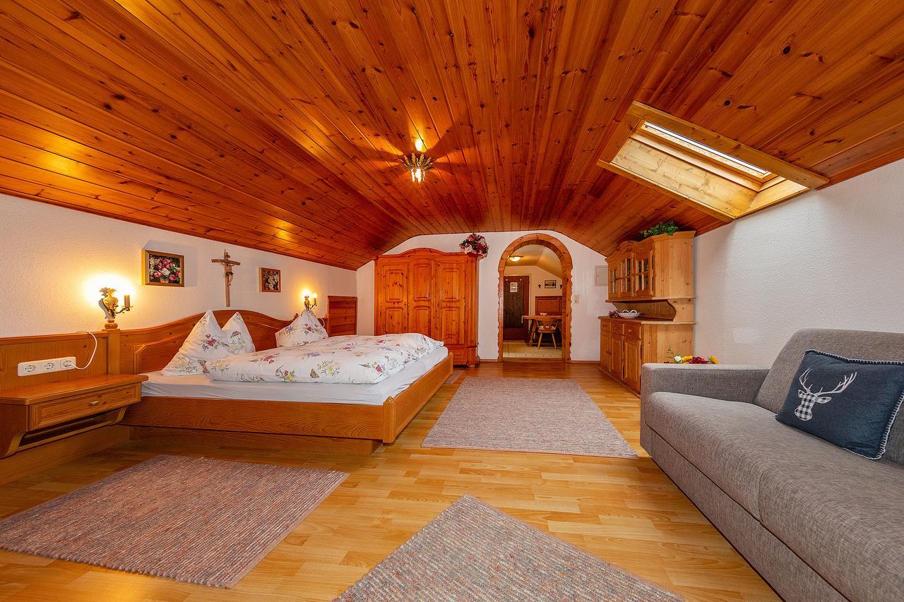 Groebl-Alm Haus Zur Schoenen Aussicht Graswang Buitenkant foto