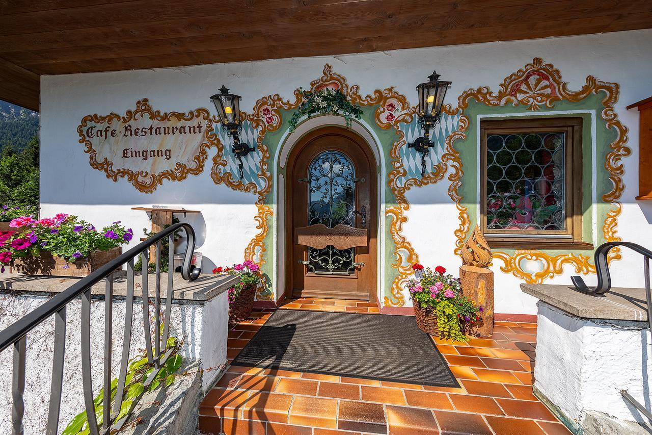 Groebl-Alm Haus Zur Schoenen Aussicht Graswang Buitenkant foto