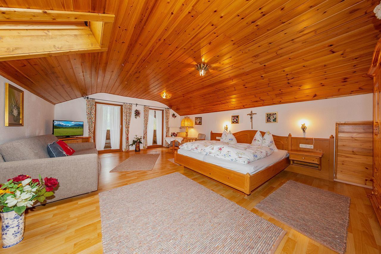 Groebl-Alm Haus Zur Schoenen Aussicht Graswang Buitenkant foto